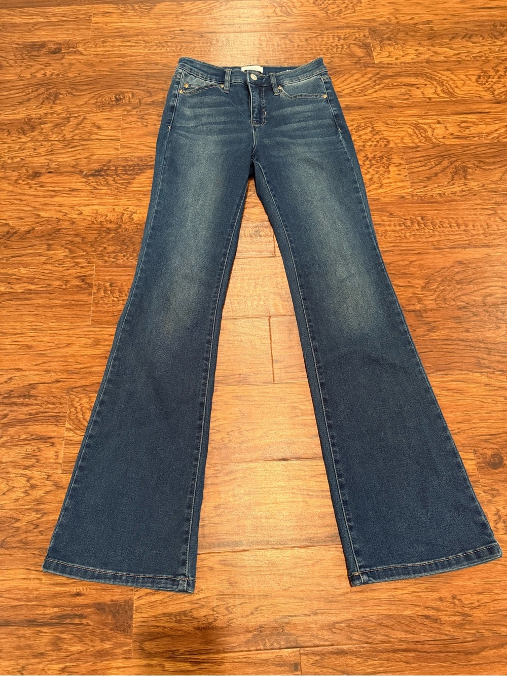 Nicole Miller New York Bootcut Stretch Jeans Medium Wash Size 4